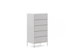 Commode VEDRANA - Wit Wit -Lifetime || ESSENZA || Zuiver Winkel kave home vedrana 72605
