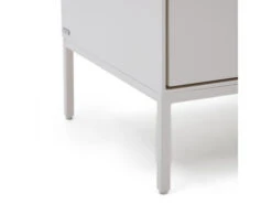 Nachttafel VEDRANA - Wit Wit -Lifetime || ESSENZA || Zuiver Winkel kave home vedrana 72686