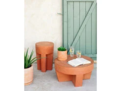 Salontafel Voor Buiten VILENA - Terracotta Bruin -Lifetime || ESSENZA || Zuiver Winkel kave home vilena 42770