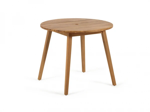 Ronde Tuintafel VILMA - Massief Acaciahout Hout 3 Ronde Tuintafel VILMA - Massief Acaciahout Hout
