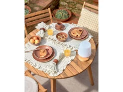 Ronde Tuintafel VILMA - Massief Acaciahout Hout 10 Ronde Tuintafel VILMA - Massief Acaciahout Hout -Lifetime || ESSENZA || Zuiver Winkel kave home vilma 55104