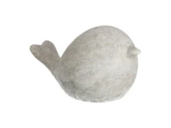 Beeld Vogel WYNNE Groot - Cement Grijs