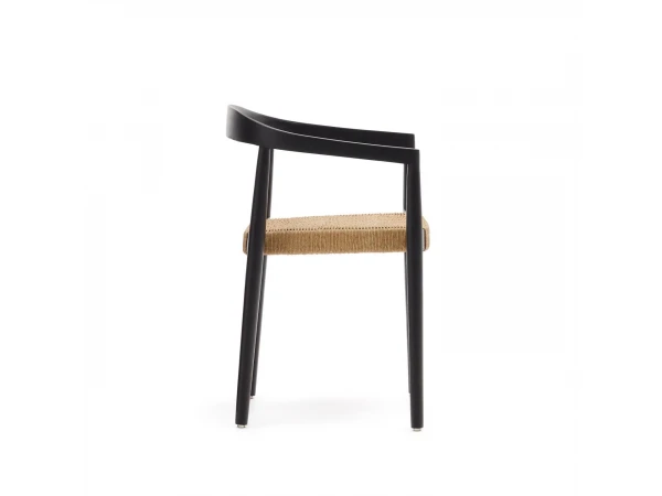 Armstoel YDALIA - Massief Teak/Naturel Hout 4 Armstoel YDALIA - Massief Teak/Naturel Hout - Afbeelding 2