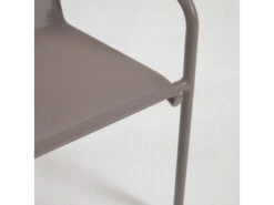 Aluminium Tuinstoel ZALTANA - Bruin Bruin -Lifetime || ESSENZA || Zuiver Winkel kave home zaltana 55134