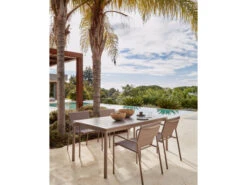 Aluminium Tuinstoel ZALTANA - Bruin Bruin -Lifetime || ESSENZA || Zuiver Winkel kave home zaltana 55138