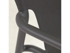 Aluminium Tuinstoel ZALTANA - Zwart Zwart -Lifetime || ESSENZA || Zuiver Winkel kave home zaltana 55146