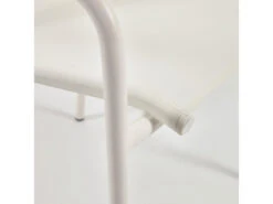 Aluminium Tuinstoel ZALTANA - Wit Wit -Lifetime || ESSENZA || Zuiver Winkel kave home zaltana 55157