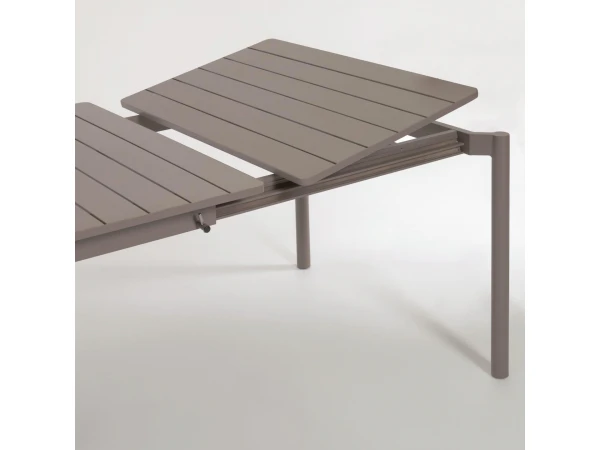 Uitschuifbare Aluminium Tuintafel ZALTANA - Bruin Bruin 8 Uitschuifbare Aluminium Tuintafel ZALTANA - Bruin Bruin - Afbeelding 6