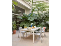 Uitschuifbare Aluminium Tuintafel ZALTANA - Wit Wit 17 Uitschuifbare Aluminium Tuintafel ZALTANA - Wit Wit -Lifetime || ESSENZA || Zuiver Winkel kave home zaltana 55186