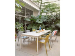 Uitschuifbare Aluminium Tuintafel ZALTANA - Wit Wit 18 Uitschuifbare Aluminium Tuintafel ZALTANA - Wit Wit -Lifetime || ESSENZA || Zuiver Winkel kave home zaltana 55187