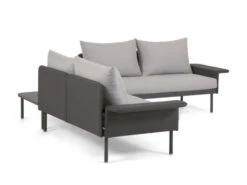 Loungeset Aluminium ZALTANA - Zwart Zwart 18 Loungeset Aluminium ZALTANA - Zwart Zwart -Lifetime || ESSENZA || Zuiver Winkel kave home zaltana 55235