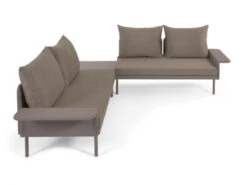 Loungeset Aluminium ZALTANA - Bruin Bruin -Lifetime || ESSENZA || Zuiver Winkel kave home zaltana 55240