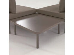 Loungeset Aluminium ZALTANA - Bruin Bruin -Lifetime || ESSENZA || Zuiver Winkel kave home zaltana 55244