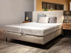 Boxspring NOA - Beige Beige -Lifetime || ESSENZA || Zuiver Winkel kreamat noa 60697