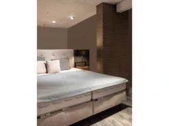 Boxspring NOA - Beige Beige -Lifetime || ESSENZA || Zuiver Winkel kreamat noa 60708