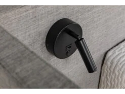 Elektrische Boxspring PAN Incl. Matras, Hoofdbord En Lampen Grijs -Lifetime || ESSENZA || Zuiver Winkel kreamat pan 49889