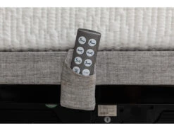 Elektrische Boxspring PAN Incl. Matras, Hoofdbord En Lampen Grijs -Lifetime || ESSENZA || Zuiver Winkel kreamat pan 49891