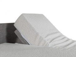 Elektrische Boxspring PAN Incl. Matras, Hoofdbord En Lampen Grijs -Lifetime || ESSENZA || Zuiver Winkel kreamat pan 49897