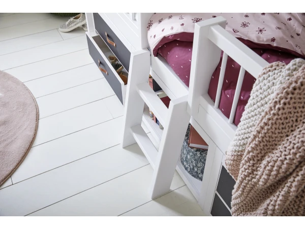 Lifetime Kajuitbed BEACHHOUSE Met Accessoires - Wit Gelakt Wit 6 Lifetime Kajuitbed BEACHHOUSE Met Accessoires - Wit Gelakt Wit - Afbeelding 4