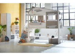 Lifetime Halfhoog Hutbed THE HIDEOUT - Whitewash Wit 10 Lifetime Halfhoog Hutbed THE HIDEOUT - Whitewash Wit -Lifetime || ESSENZA || Zuiver Winkel lifetime life time 45392