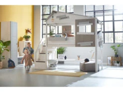 Lifetime Halfhoog Hutbed THE HIDEOUT - Whitewash Wit 12 Lifetime Halfhoog Hutbed THE HIDEOUT - Whitewash Wit -Lifetime || ESSENZA || Zuiver Winkel lifetime life time 45394