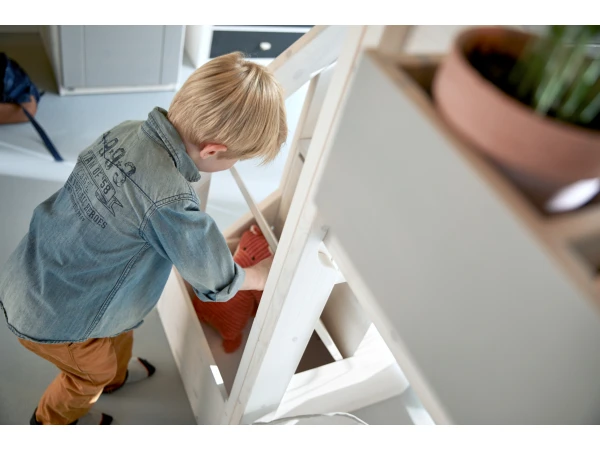 Lifetime Halfhoog Hutbed THE HIDEOUT - Whitewash Wit 8 Lifetime Halfhoog Hutbed THE HIDEOUT - Whitewash Wit - Afbeelding 6