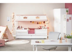 Lifetime 4-in-1 Bed Met Stoffen Dak FUNLAND - Wit Wit -Lifetime || ESSENZA || Zuiver Winkel lifetime life time 66122
