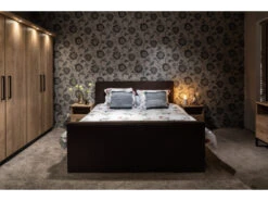 Kleerkast BERLIJN 4 Deuren - Hout/metaal Hout -Lifetime || ESSENZA || Zuiver Winkel maxfurn berlijn 45234