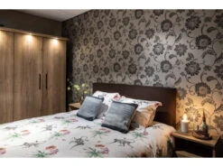 Kleerkast BERLIJN 4 Deuren - Hout/metaal Hout -Lifetime || ESSENZA || Zuiver Winkel maxfurn berlijn 45235