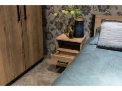 Nachtkastje BERLIJN - Hout/metaal Hout -Lifetime || ESSENZA || Zuiver Winkel maxfurn berlijn 48775