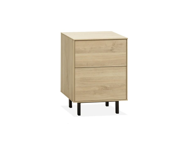 Nachtkastje ROWYN - Fresh Oak Hout 3 Nachtkastje ROWYN - Fresh Oak Hout