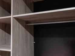 Schuifdeurkast LIMA - Lichtgrijs Eiken Grijs 34 Schuifdeurkast LIMA - Lichtgrijs Eiken Grijs -Lifetime || ESSENZA || Zuiver Winkel meubar lima slaapkamer 70853