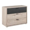 Commode LIMA - Lichtgrijs Eiken Hout 1 Commode LIMA - Lichtgrijs Eiken Hout -Lifetime || ESSENZA || Zuiver Winkel meubar lima slaapkamer 70899