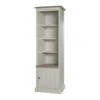 Boekenkast YORK - Lariks & Crystal Oak Beige Beige