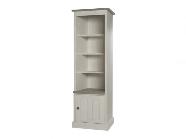 Boekenkast YORK - Lariks & Crystal Oak Beige Beige 3 Boekenkast YORK - Lariks & Crystal Oak Beige Beige