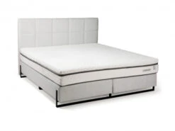 Boxspring BERLIN Excl. Matras - Lichtgrijs Lichtgrijs