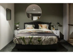 Boxspring GENT Incl. Matras - Solta 25 Zwart -Lifetime || ESSENZA || Zuiver Winkel molti gent 64800