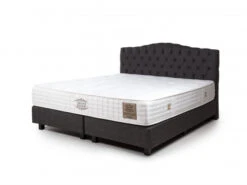 Boxspring GENT Incl. Matras - Solta 25 Zwart
