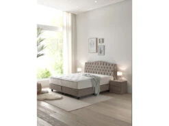 Boxspring GENT Incl. Matras - Solta 03 Bruin -Lifetime || ESSENZA || Zuiver Winkel molti gent 64813