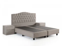 Boxspring GENT Incl. Matras - Solta 03 Bruin -Lifetime || ESSENZA || Zuiver Winkel molti gent 64815