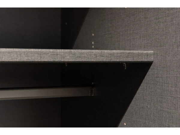 Kleerkast SAVENA Met Spiegel - Basalt Grijs Grijs 10 Kleerkast SAVENA Met Spiegel - Basalt Grijs Grijs - Afbeelding 8