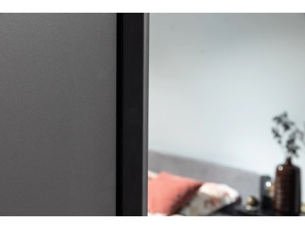 Kleerkast SAVENA Met Spiegel - Basalt Grijs Grijs 12 Kleerkast SAVENA Met Spiegel - Basalt Grijs Grijs - Afbeelding 10