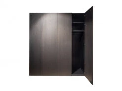 Draaideurkast ALPHA - Donkergrijs Eikenfineer Grijs -Lifetime || ESSENZA || Zuiver Winkel novamobili alpha 64043