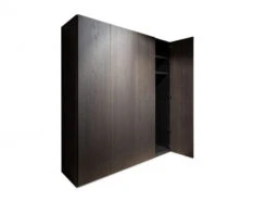 Draaideurkast ALPHA - Donkergrijs Eikenfineer Grijs -Lifetime || ESSENZA || Zuiver Winkel novamobili alpha 64045