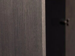 Draaideurkast ALPHA - Donkergrijs Eikenfineer Grijs -Lifetime || ESSENZA || Zuiver Winkel novamobili alpha 64049