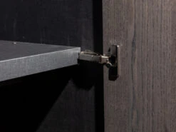 Draaideurkast ALPHA - Donkergrijs Eikenfineer Grijs -Lifetime || ESSENZA || Zuiver Winkel novamobili alpha 64050