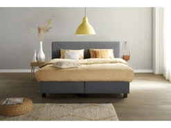 Boxspring Incl Matras BOX 247 - Grijs Grijs -Lifetime || ESSENZA || Zuiver Winkel polypreen box 247 51753