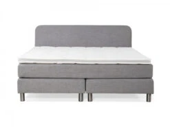 Boxspring MOOD Icl. Matras En Topper - Grijs Grijs -Lifetime || ESSENZA || Zuiver Winkel polypreen mood 3l 53749