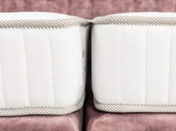 Boxspring Met 2 Delige Matras SOHO - Roos Roze -Lifetime || ESSENZA || Zuiver Winkel polypreen soho 64158