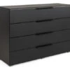 Commode Met 4 Laden 20 UP - Zwart Zwart 1 Commode Met 4 Laden 20 UP - Zwart Zwart -Lifetime || ESSENZA || Zuiver Winkel rauch 20 up 62385
